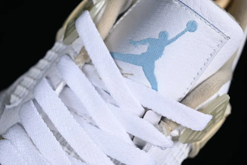 All categories Air Jordan Jordan series basketball shoes Air Jordan 4 Air Jordan 4 Retro "Linen" AJ4 Joe 4 sand color basketball shoes 487724-118